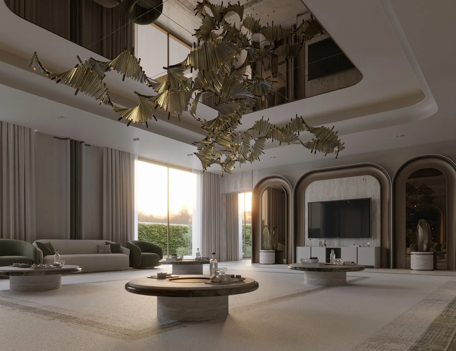 Private Luxury Villa – Riyadh, Saudi Arabia — design view