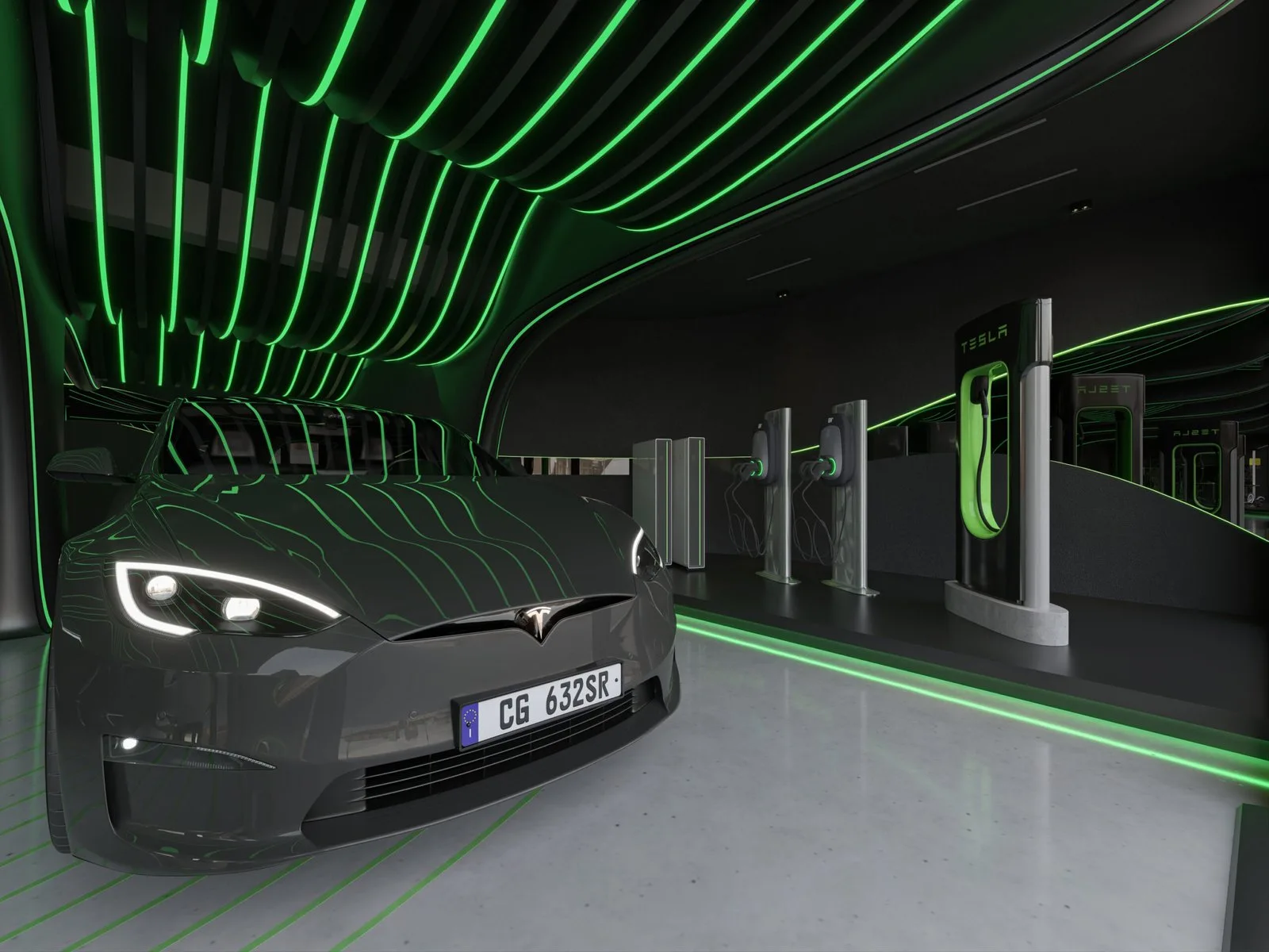 Electric Mobility Gallery – Lagos — design view