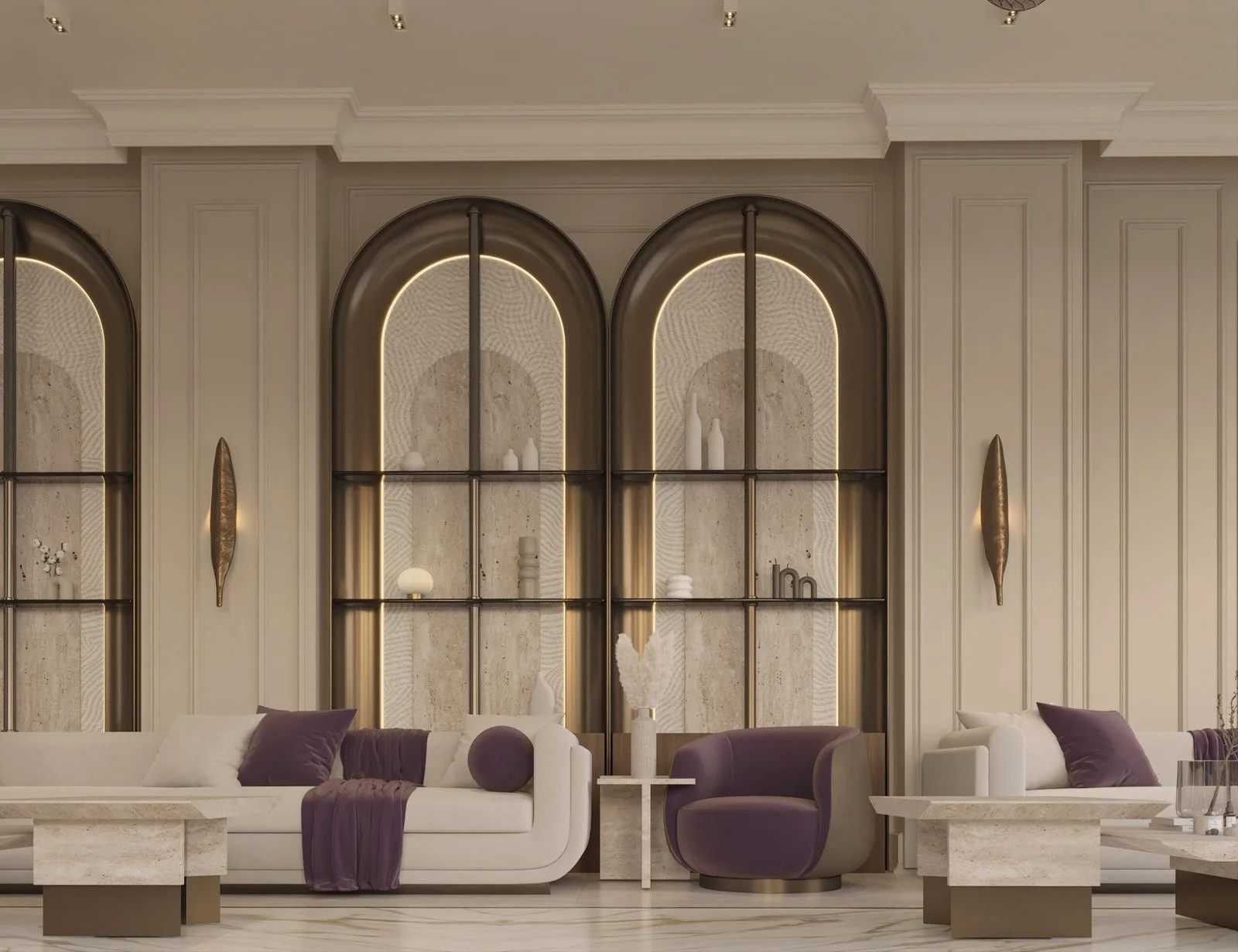 Luxury Private Villa in Riyadh — design view