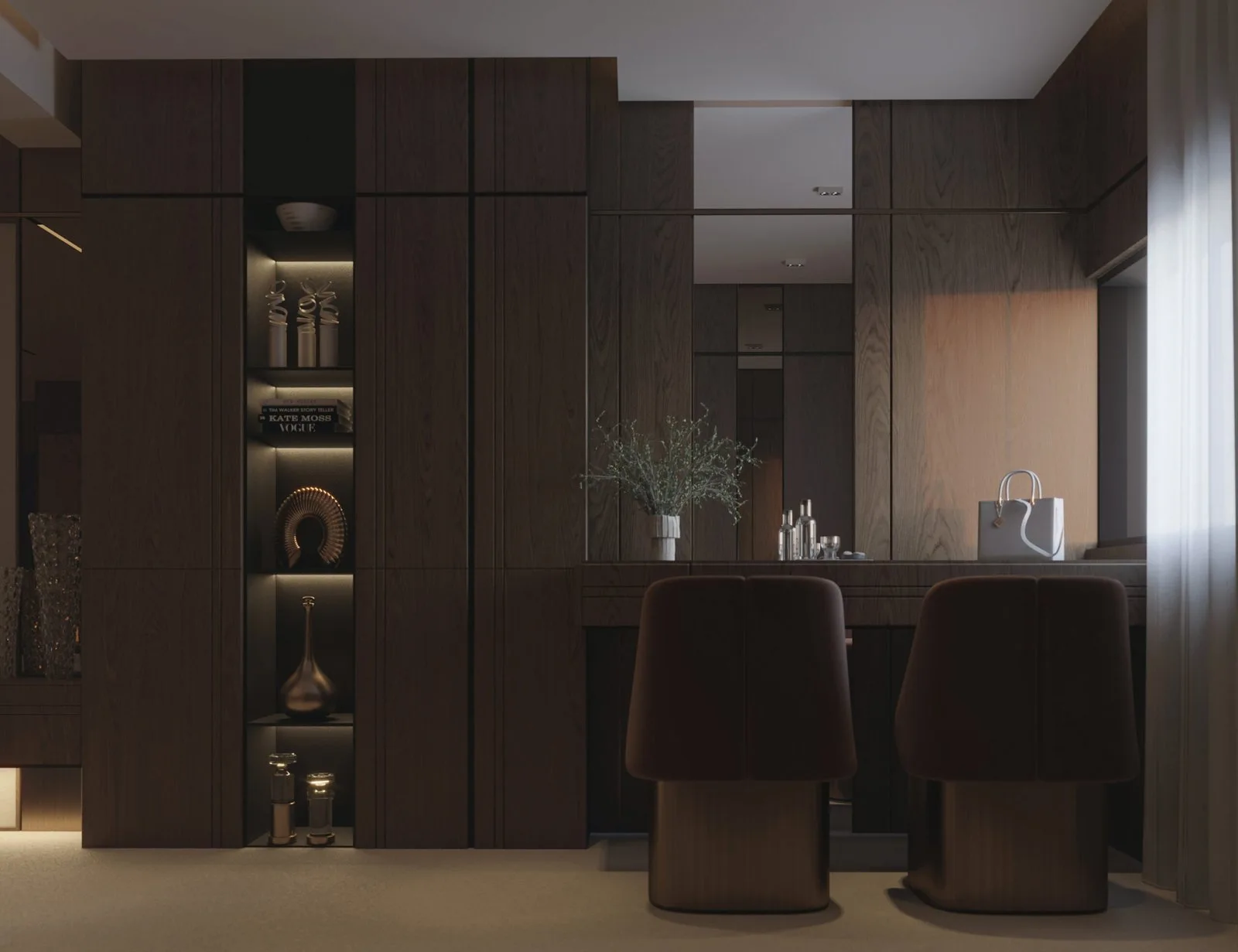 The Quiet Suite The Quiet Suite — design view