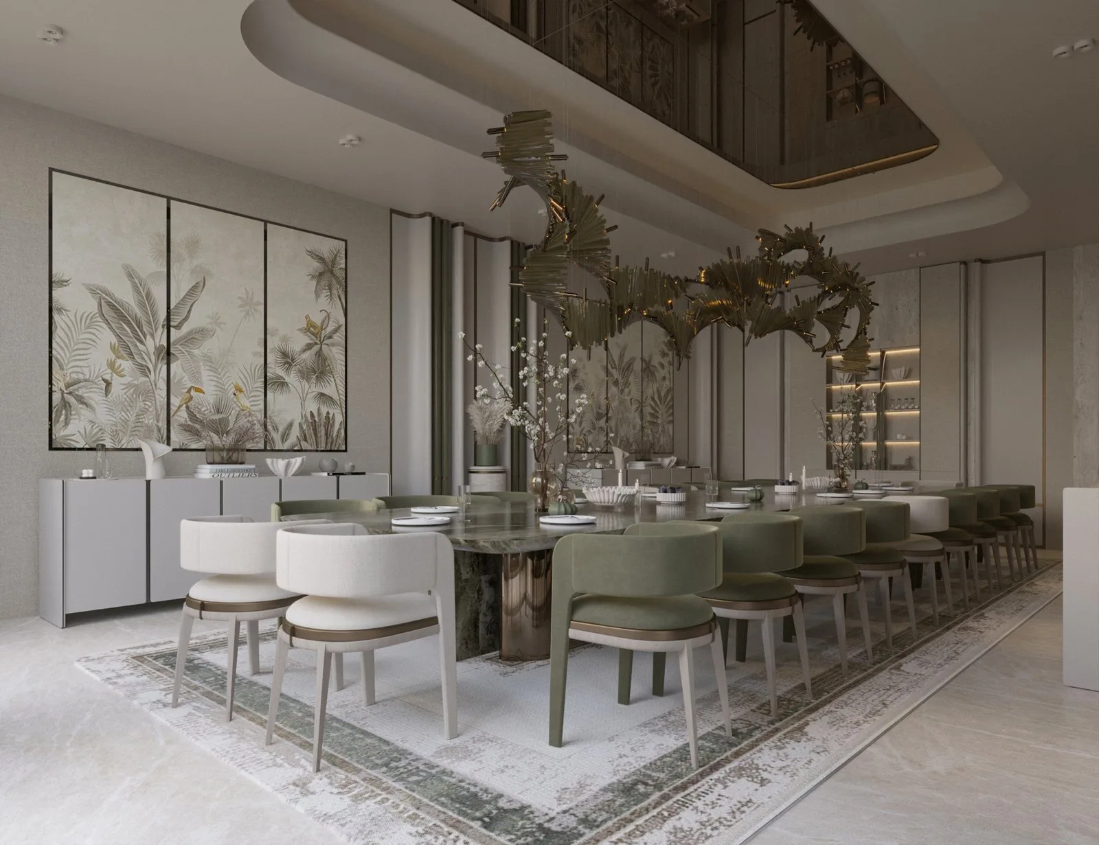 Private Luxury Villa – Riyadh, Saudi Arabia — design view