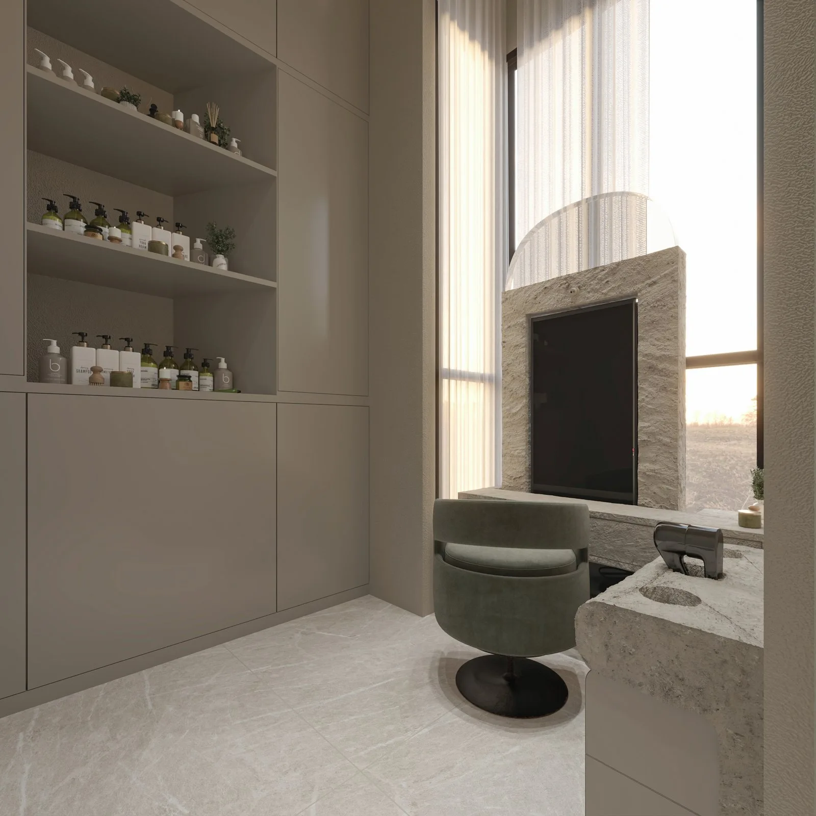 Hazel Spa Salon – Organic Luxury in Kuwait — design view