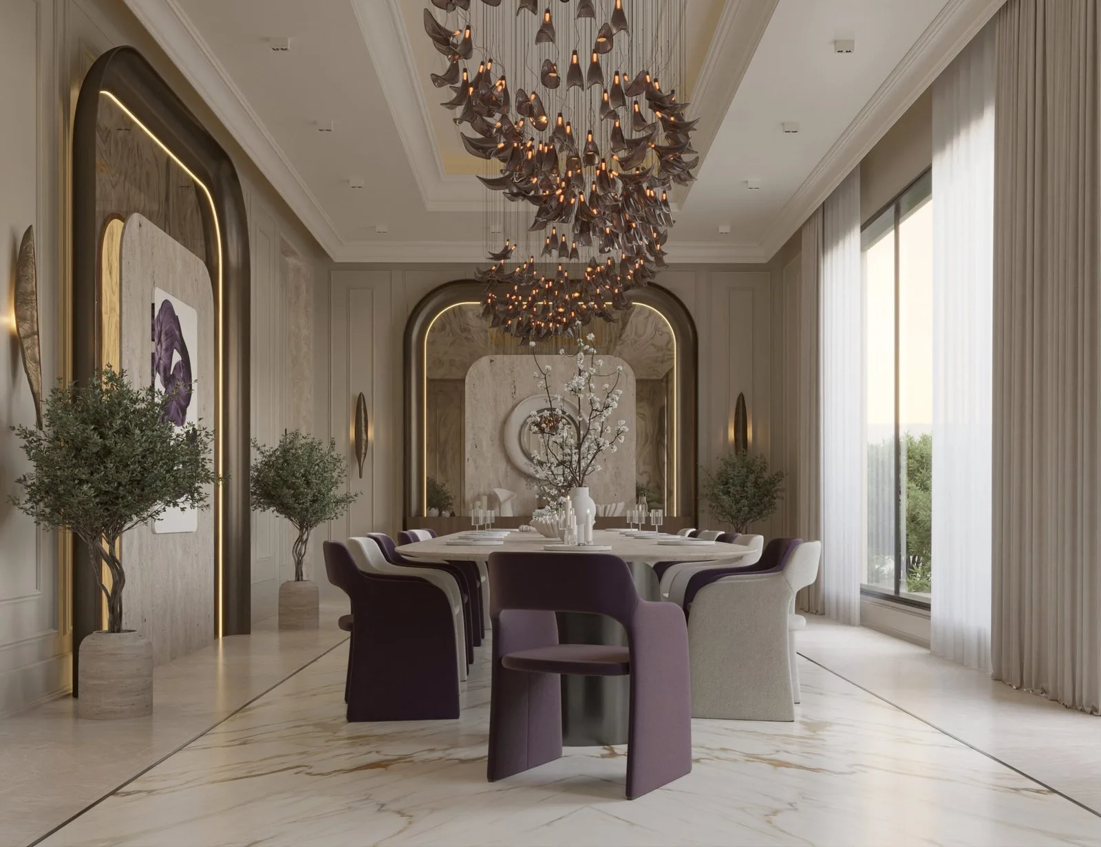 Luxury Private Villa in Riyadh — design view
