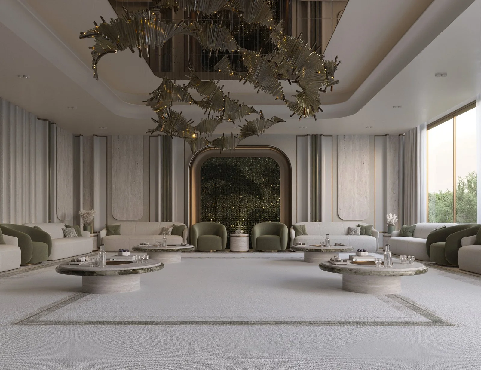 Private Luxury Villa – Riyadh, Saudi Arabia — design view