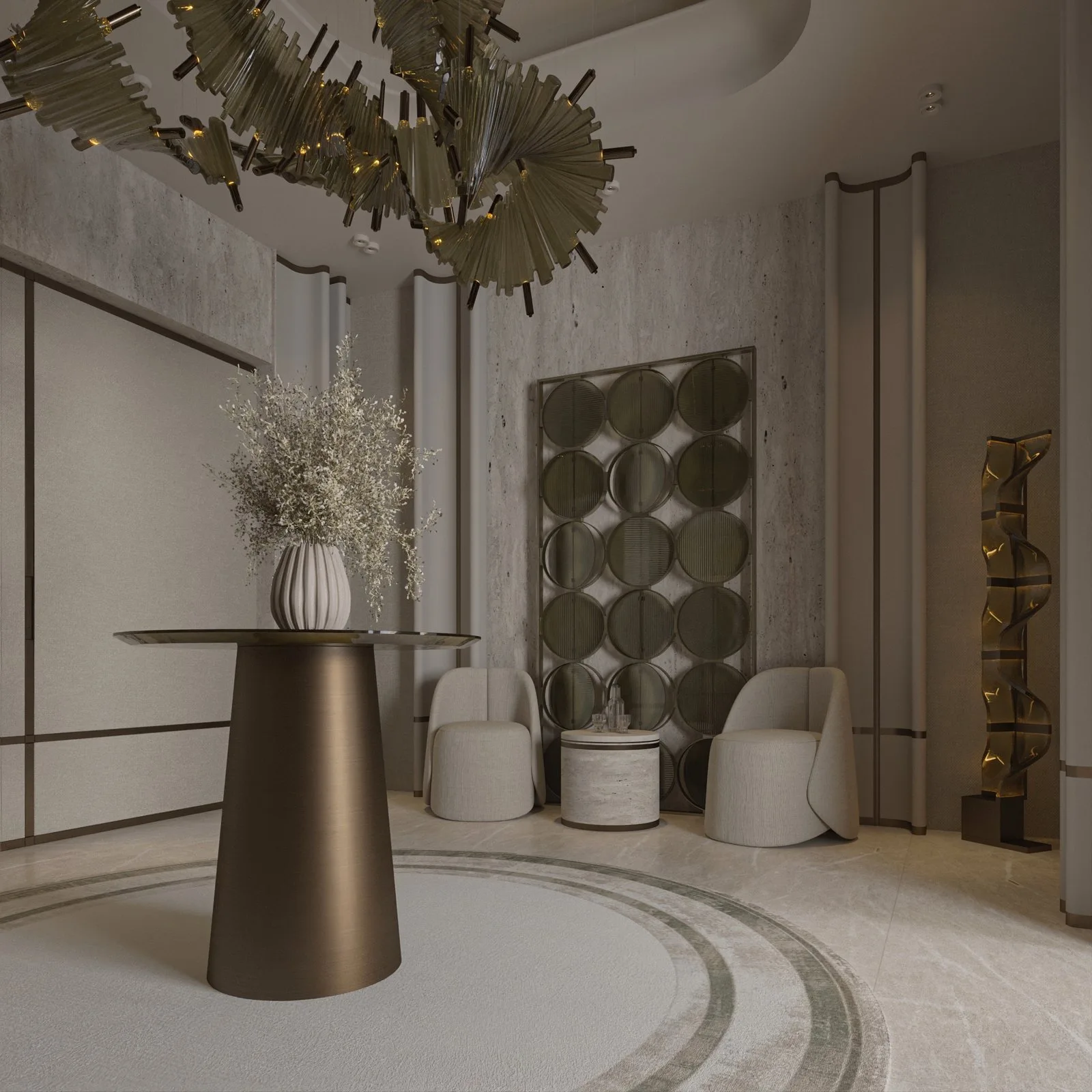 Private Luxury Villa – Riyadh, Saudi Arabia — design view