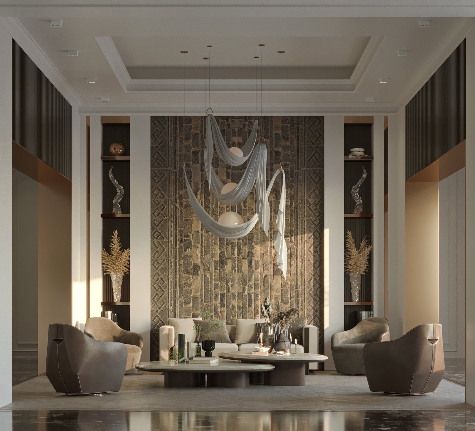 HRarchZ villa architecture in a landscaped setting